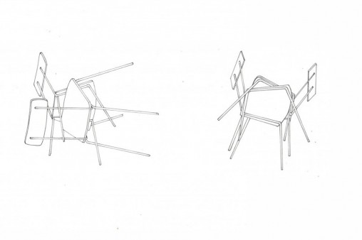 chaise en formica