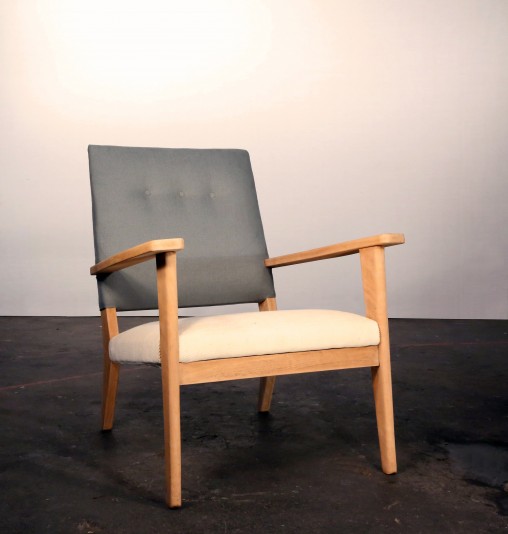 Re-création à partir d'un fauteuil chiné par Marie Cocquerelle - On Est Bien Assis Là